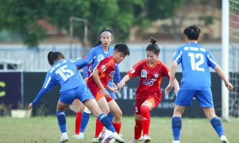 Vòng 3 giải Bóng đá nữ vô địch quốc gia - Cúp Thái Sơn Bắc 2023: "Đại chiến" ngôi đầu