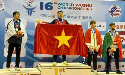Giải Wushu vô địch thế giới 2023: Việt Nam xếp thứ hai toàn đoàn
