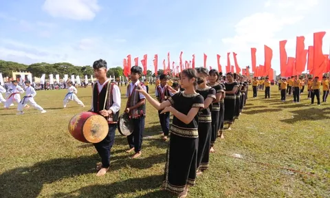 Khai mạc Hội khỏe Phù Đổng huyện Đak Đoa lần thứ XI