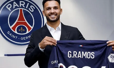 Paris Saint-Germain sớm kích hoạt điều khoản mua đứt Goncalo Ramos