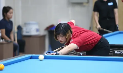 Ngày 1 giải Billiards Carom 3 băng nữ TP.HCM mở rộng 2023: Các “bóng hồng” thi nhau tung series 4 điểm trở lên