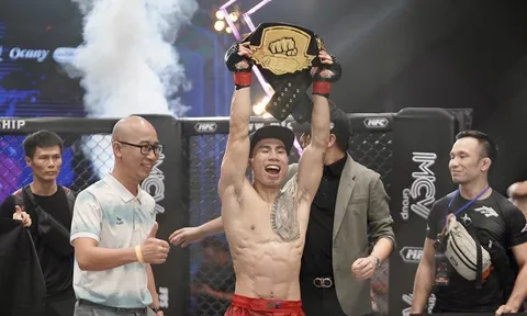 Phạm Văn Nam giành đai vô địch “Master Of Fights Championship 2023”