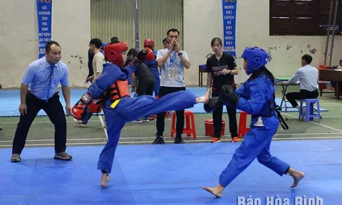 Giải Vovinam tỉnh Hòa Bình mở rộng lần thứ IV năm 2023