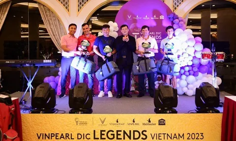 Vinpearl DIC Legends Vietnam 2023: Nhiều golfer Việt đạt giải kỹ thuật tại vòng Championship Pro-Am