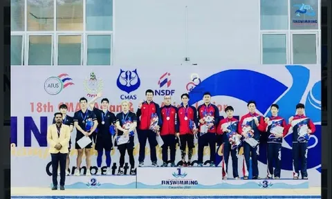 Giải Lặn vô địch châu Á 2023: Đội tuyển Việt Nam giành 19 huy chương vàng