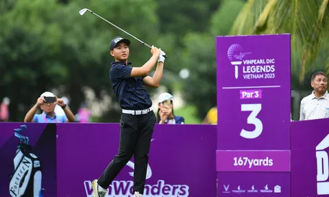 Vinpearl DIC Legends Việt Nam 2023: Cuộc đối đầu thú vị của Nguyễn Anh Minh và huyền thoại Golf thế giới - Michael Campbell