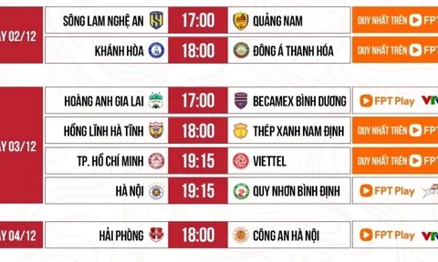 V.League 2023-2024: Trở lại với chặng đua quyết định
