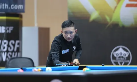 Giải vô địch Billiards Pool 9 bi HBSF năm 2023: Tú Trân so tài với 31 cơ thủ nam