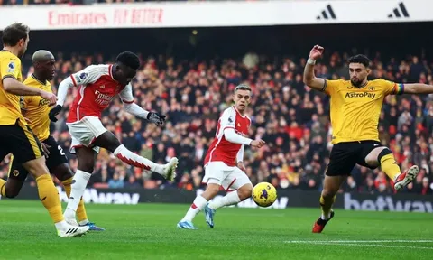 Vòng 14 Premier League: Arsenal củng cố ngôi đầu