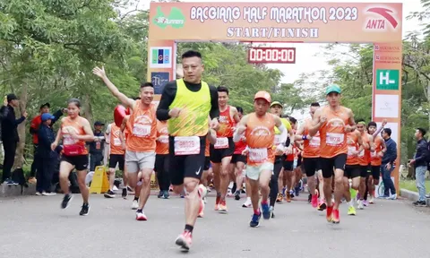 Giải Chạy "Bắc Giang Half Marathon - Nối vòng tay lớn"