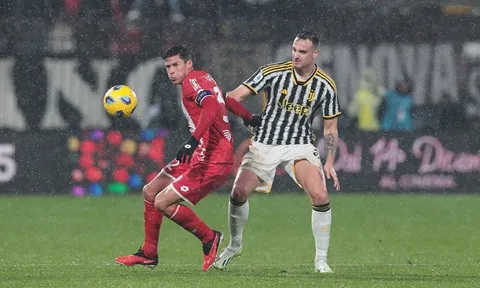 Vòng 14 Serie A: Juventus tạm giữ ngôi đầu