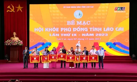 Bế mạc Hội khỏe Phù Đổng tỉnh Lào Cai lần thứ IX 