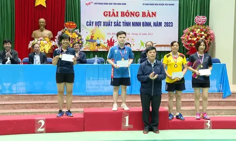 Giải Bóng bàn các cây vợt xuất sắc tỉnh Ninh Bình năm 2023