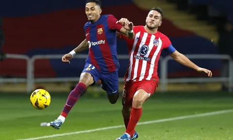 Vòng 15 La Liga 2023-2024: Real Madrid giữ ngôi đầu, Barcelona đả bại Atletico Madrid