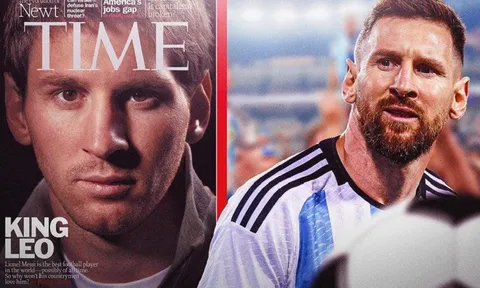 Lionel Messi được tạp chí TIME của Mỹ vinh danh