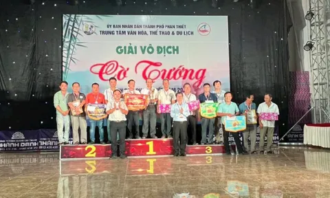 Giải vô địch cờ Tướng thành phố Phan Thiết năm 2023