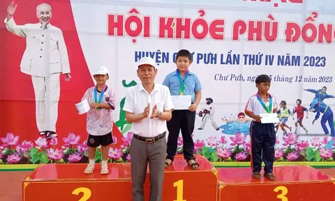Bế mạc Hội khỏe Phù đổng huyện Chư Pưh năm 2023