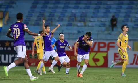 Vòng 5 V.League 2023-2024: Quảng Nam thắng trận đầu tiên, Hà Nội tiếp đà hưng phấn