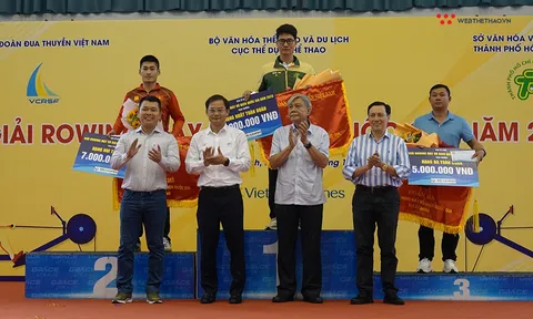 Giải Rowing máy vô địch quốc gia 2023: Thành phố Hồ Chí Minh xếp thứ nhất toàn đoàn