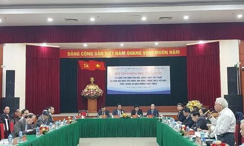Hội thảo khoa học toàn quốc Lý luận, phê bình văn học, nghệ thuật 50 năm sau ngày đất nước thống nhất 