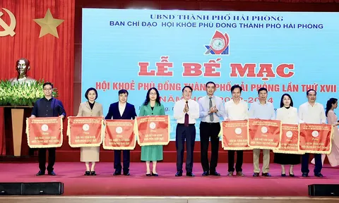 Bế mạc Hội khoẻ Phù Đổng thành phố Hải Phòng lần thứ XVII