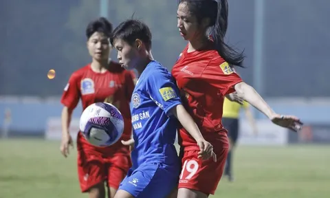 Vòng 10 giải Bóng đá nữ vô địch quốc gia - cúp Thái Sơn Bắc 2023: Than Khoáng sản Việt Nam mất ngôi đầu bảng