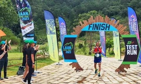 Giải Chạy địa hình LAAN Ultra Trail 2023 thu hút hơn 2000 vận động viên