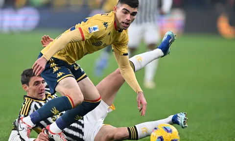 Vòng 16 Serie A 2023-2024: Bị Genoa cầm hòa, Juventus lỡ cơ hội lên đầu bảng