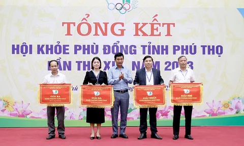 Hội khoẻ Phù Đổng tỉnh Phú Thọ lần thứ XIX năm 2023 kết thúc thành công