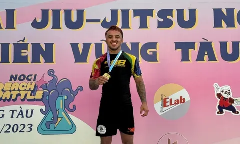 Filipe Negochadle vô địch giải Brazilian Ju-jitsu