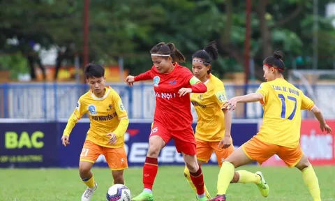Vòng 11 giải Bóng đá nữ vô địch quốc gia - cúp Thái Sơn Bắc 2023: Hà Nội I tăng tốc