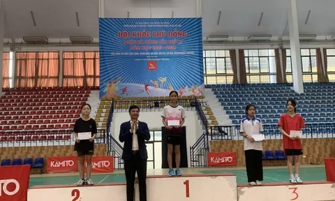 Trường THCS Yên Nghĩa giành 6 giải nhất tại Hội khỏe Phù Đổng quận Hà Đông lần thứ XI