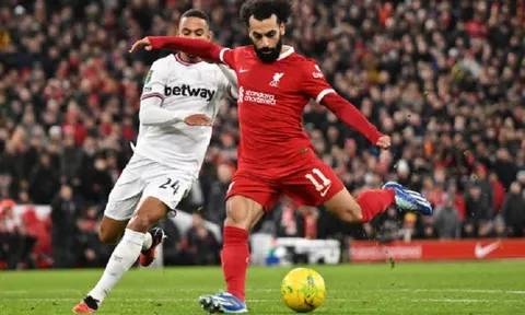 Liverpool thắng đậm ở Cúp Liên đoàn Anh, sẵn sàng cho đại chiến Arsenal