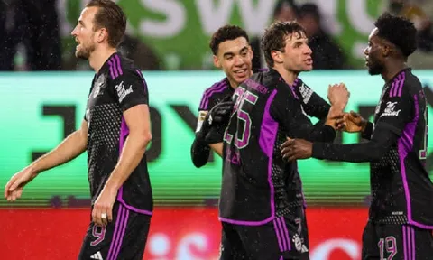 Sau vòng 16 Bundesliga: Leverkusen lập kỷ lục bất bại, Bayern Munich thắng hú vía