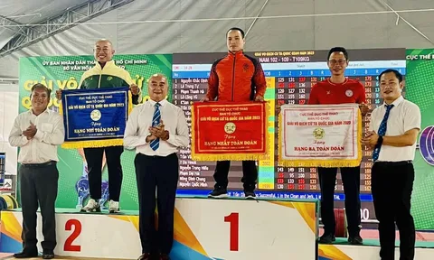 Giải vô địch Cử tạ quốc gia 2023: Hà Nội dẫn đầu toàn đoàn với 16 huy chương vàng
