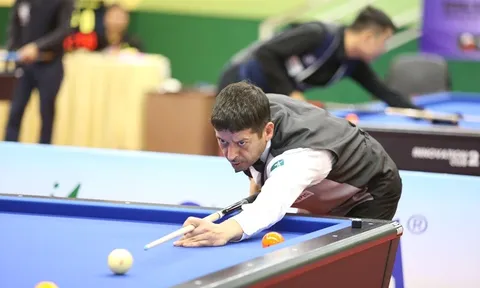Vòng chính giải vô địch Billiards Carom 3 băng HBSF năm 2023: Cựu vô địch World Cup bị loại sốc