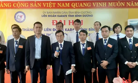 Ông Nguyễn Kim Phụng được bầu giữ chức vụ Chủ tịch Liên đoàn Karate Bình Dương nhiệm kỳ 2023-2028