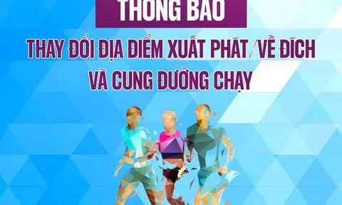 Một số thay đổi tại giải Bán Marathon Quốc tế Việt Nam 2024