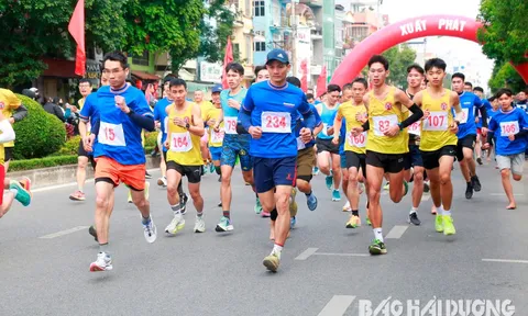 Giải Việt dã Báo Hải Dương lần thứ 30 và Lễ phát động "Ngày chạy Olympic vì sức khỏe toàn dân"