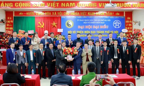 Ông Nguyễn Khắc Phấn được bầu làm Chủ tịch Hội Võ Thiên Môn Đạo khóa IV (nhiệm kỳ 2023-2028)