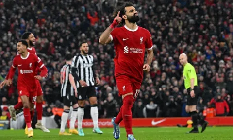 Salah chạm cột mốc đáng nhớ, huấn luyện viên Jurgen Klopp phấn khích với chiến thắng của Liverpool