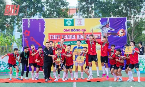 Giải Bóng đá các trường THPT Thanh Hóa lần thứ VII: Trường THPT Chu Văn An vô địch