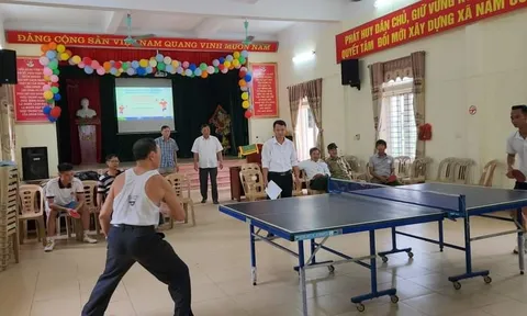 Huyện Nam Trực đẩy mạnh phong trào luyện tập thể dục thể thao