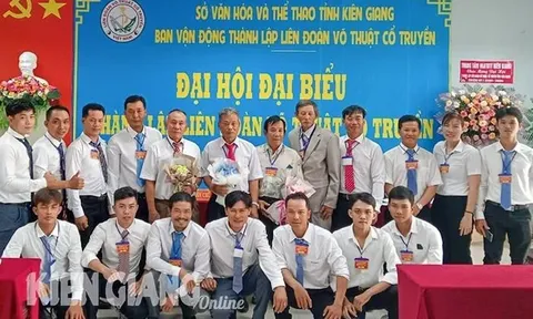 Thành lập Liên đoàn Võ thuật Cổ truyền tỉnh Kiên Giang