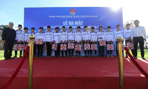Ra mắt Câu lạc bộ Bóng đá Thanh Thiếu nhi Gia Lai