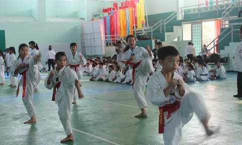 Lan tỏa phong trào tập Taekwondo ở thị xã La Gi