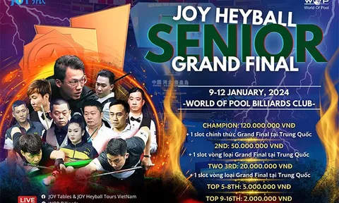 Cơ hội cuối cho cơ thủ Việt giành suất tham gia chặng Grand Final tại Trung Quốc