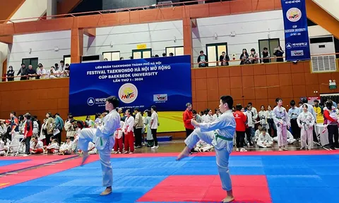Đặc sắc Festival Taekwondo Hà Nội mở rộng 