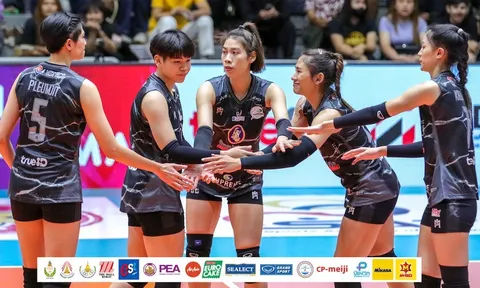 Kiều Trinh, Lâm Oanh tiếp tục thăng hoa tại giải Bóng chuyền Thai League 2023-2024