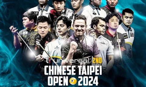 Giải Universal Chinese Taipei Open 2024: Việt Nam tham dự với 9 cơ thủ